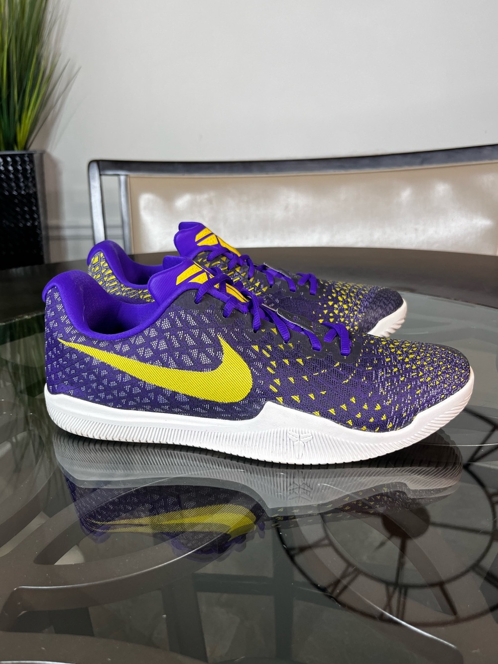 Nike Kobe Mamba Instinct Fierce Purple Black Men's
Sz 13